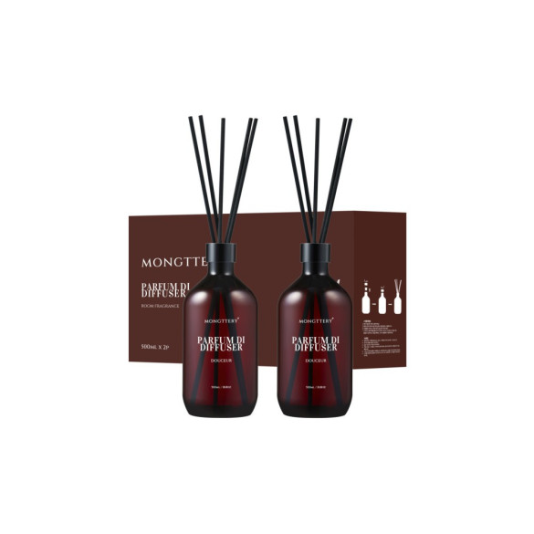 두세르 대용량 디퓨저 500ml x 2개입 디퓨져 화장실 실내 사무실 방향제 추천 